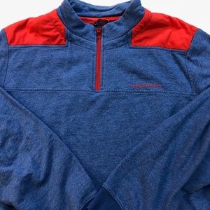 Vineyard Vines 1/4 Zip Up Pull Over Jacket Size XL